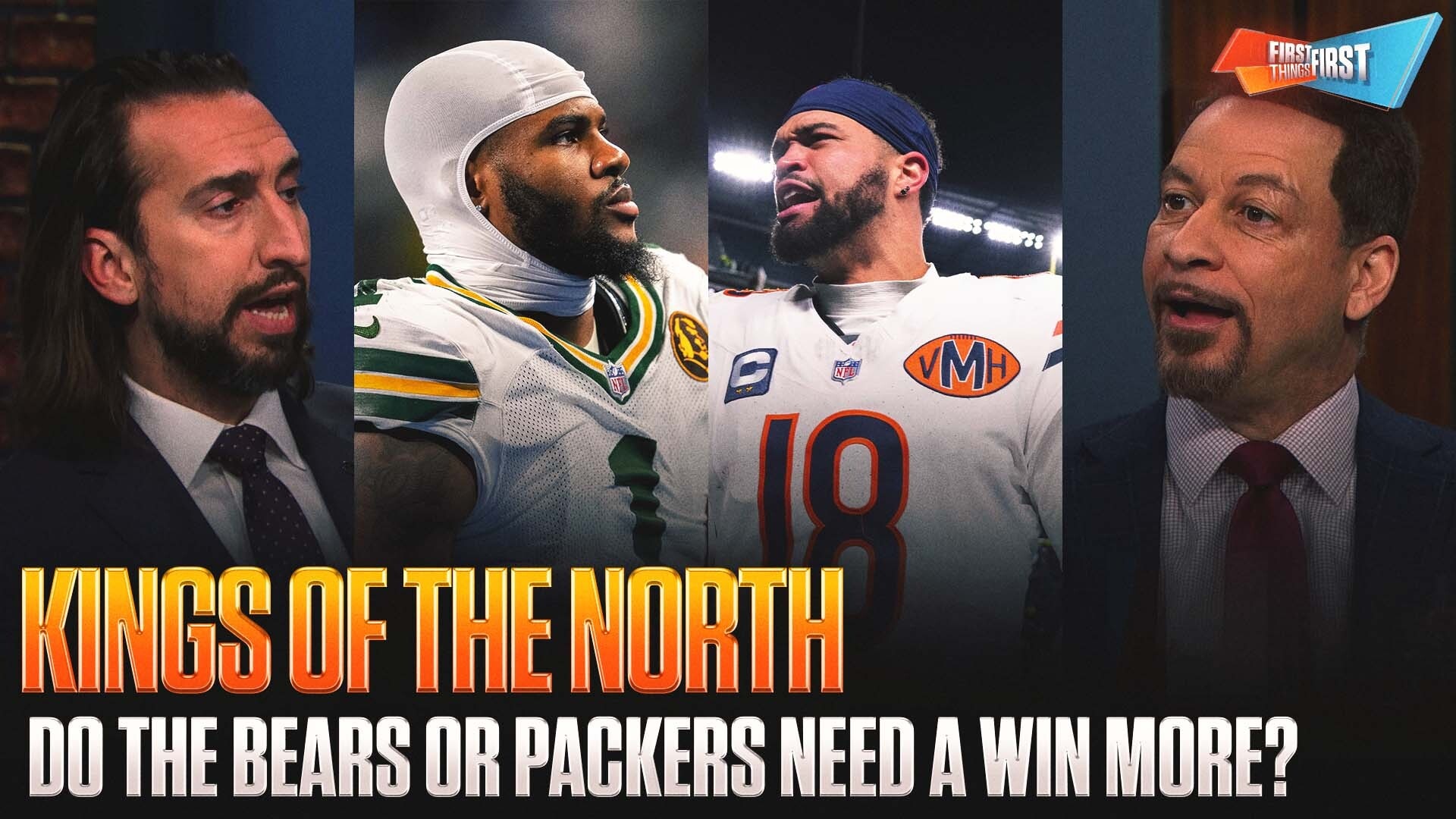 Bears ABSOLUTELY must beat Packers, Eagles vs. Chargers, Will the Bengals upset the Bills? | FTF