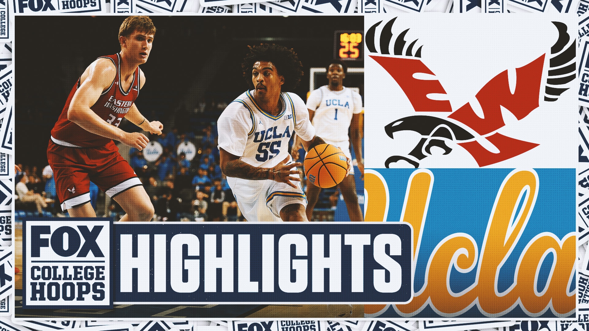 Eastern Washington Eagles  vs. No. 12 UCLA Bruins Highlights | FOX College Hoops