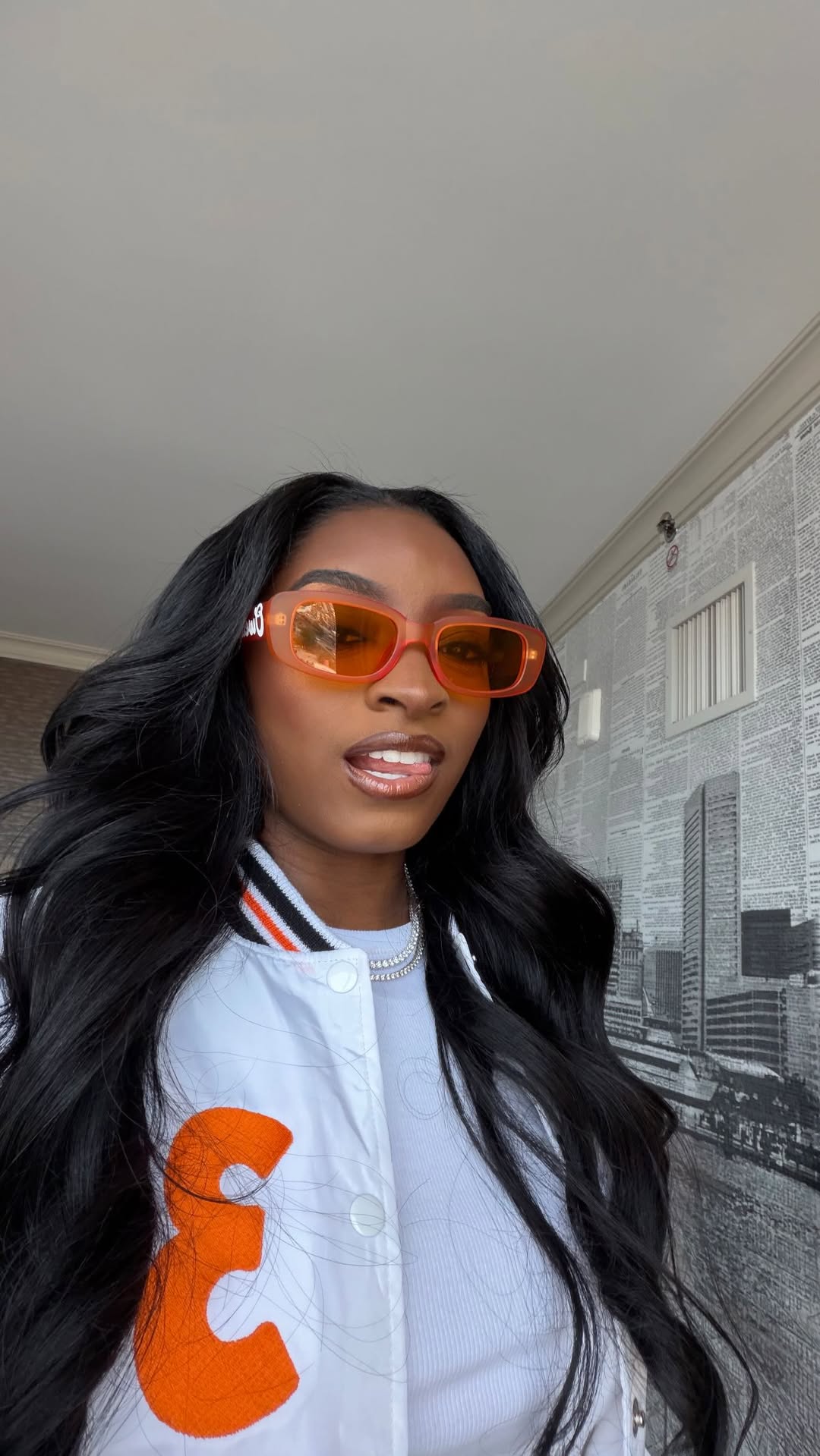 Simone Biles Dazzles in White for Husband Jonathan Owens' Bears Away Game