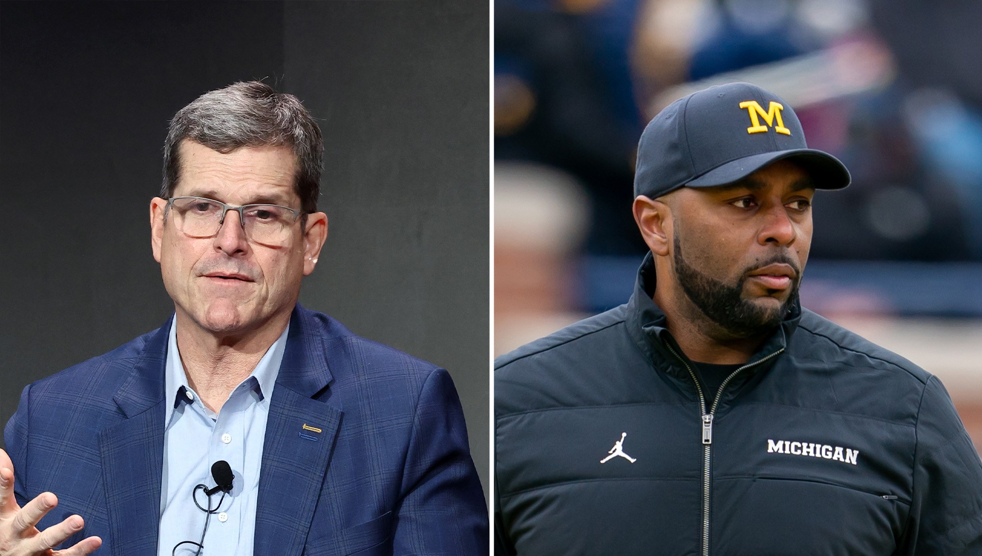 Jim Harbaugh Shares Details of Conversation With Sherrone Moore After Arrest