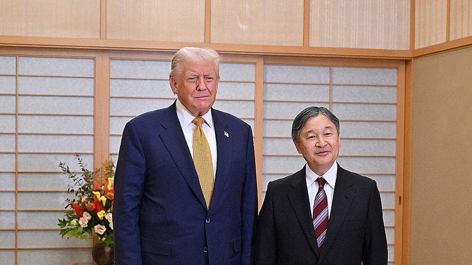Trump courts Japan's emperor and new PM before high-stakes Xi summit this week