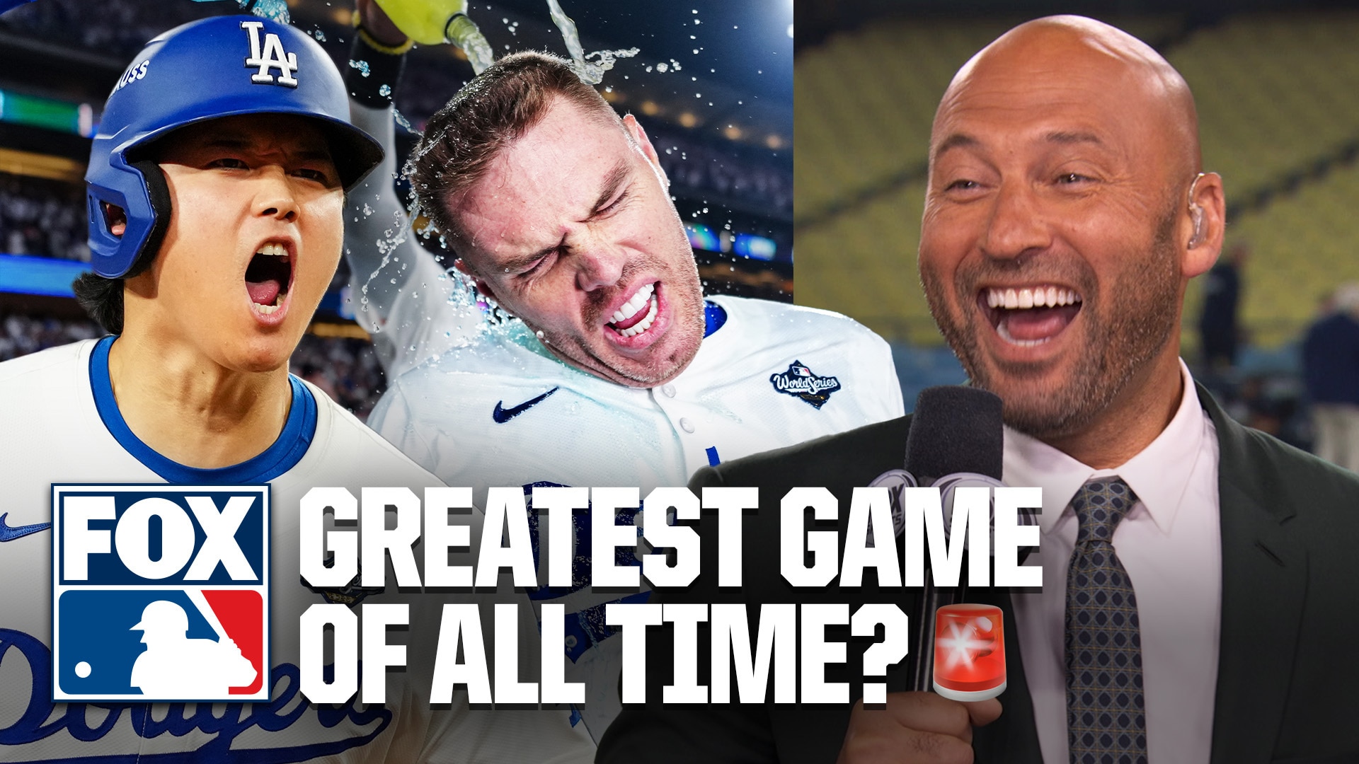 Dodgers WORLD SERIES WALK-OFF 🚨 Jeter, A-Rod, Papi recap Ohtani’s HISTORIC NIGHT, 18-inning THRILLER