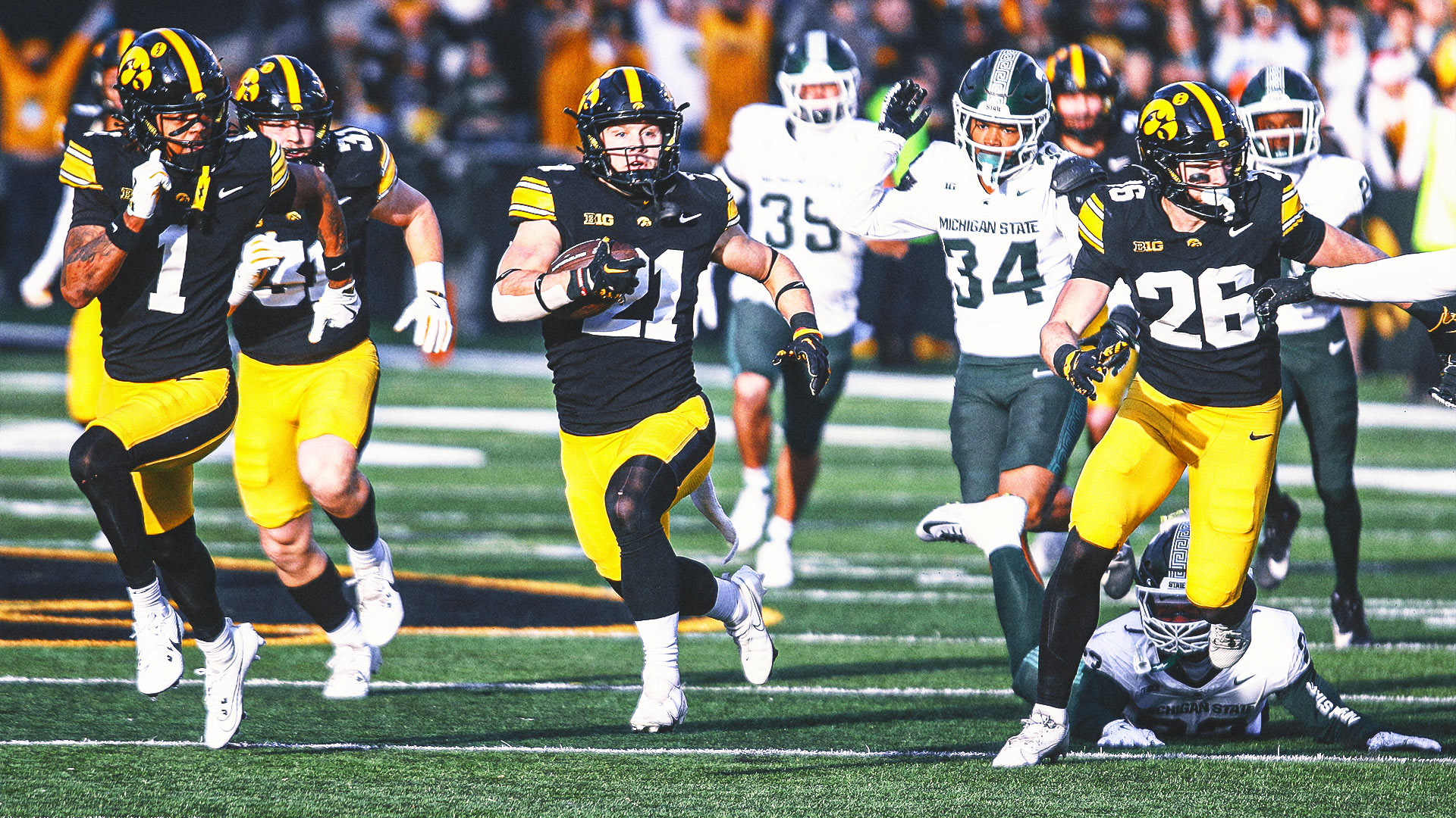 Iowa Caps Double-Digit Comeback With Game-Winning FG to Beat Michigan State