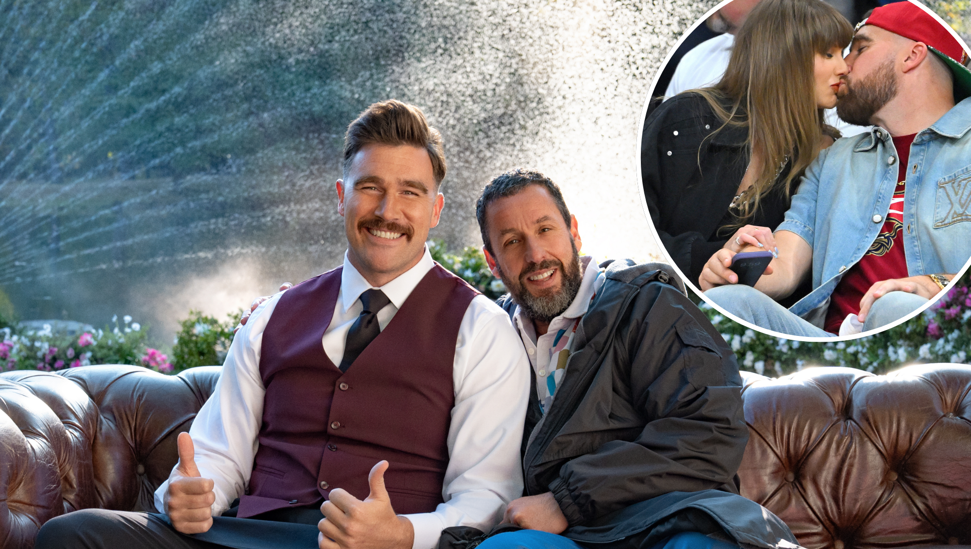 Inside Adam Sandler’s History With Taylor Swift and Travis Kelce