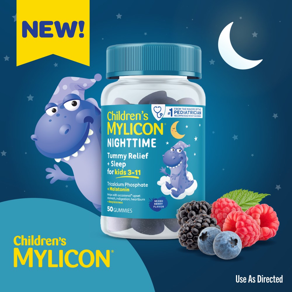 These Nighttime Gummies for Kids Help Upset Tummies and Promote Sleep