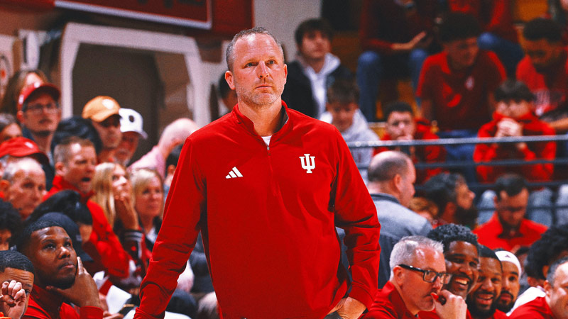 Indiana Coach Darian DeVries on Purdue Upset: 'These Types of Rivalries are Fun'