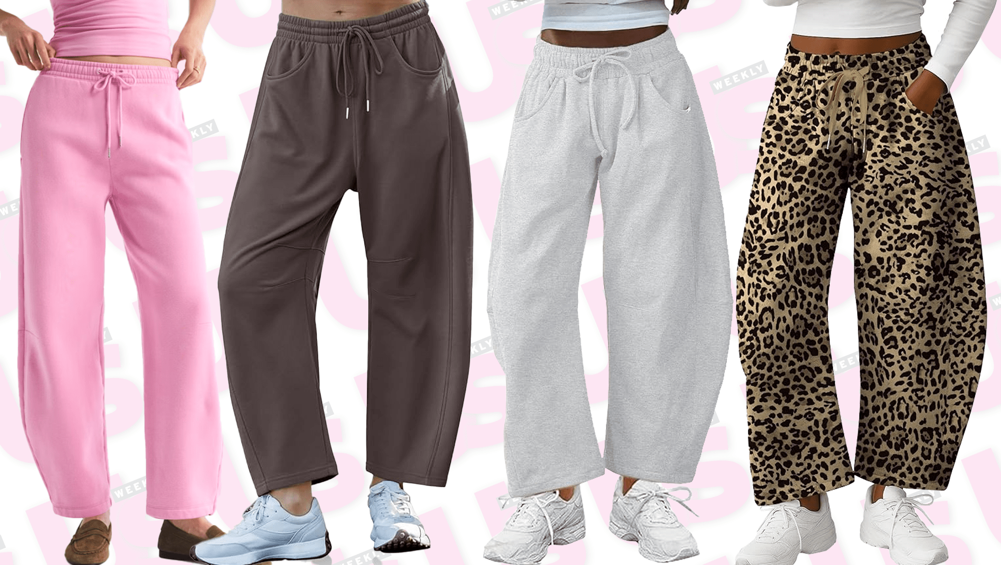 If You Love Barrel Jeans, You'll Swoon Over These 17 Barrel-Leg Sweatpants