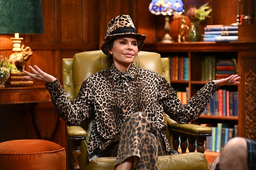 Lisa Rinna Jokes Her Hair Was ‘Crazy’ on ‘Traitors,’ Explains Filming Schedule