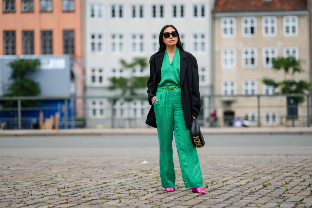 Silk Blouses Are the Rich Mom Trend Taking Over Your Work Wardrobe