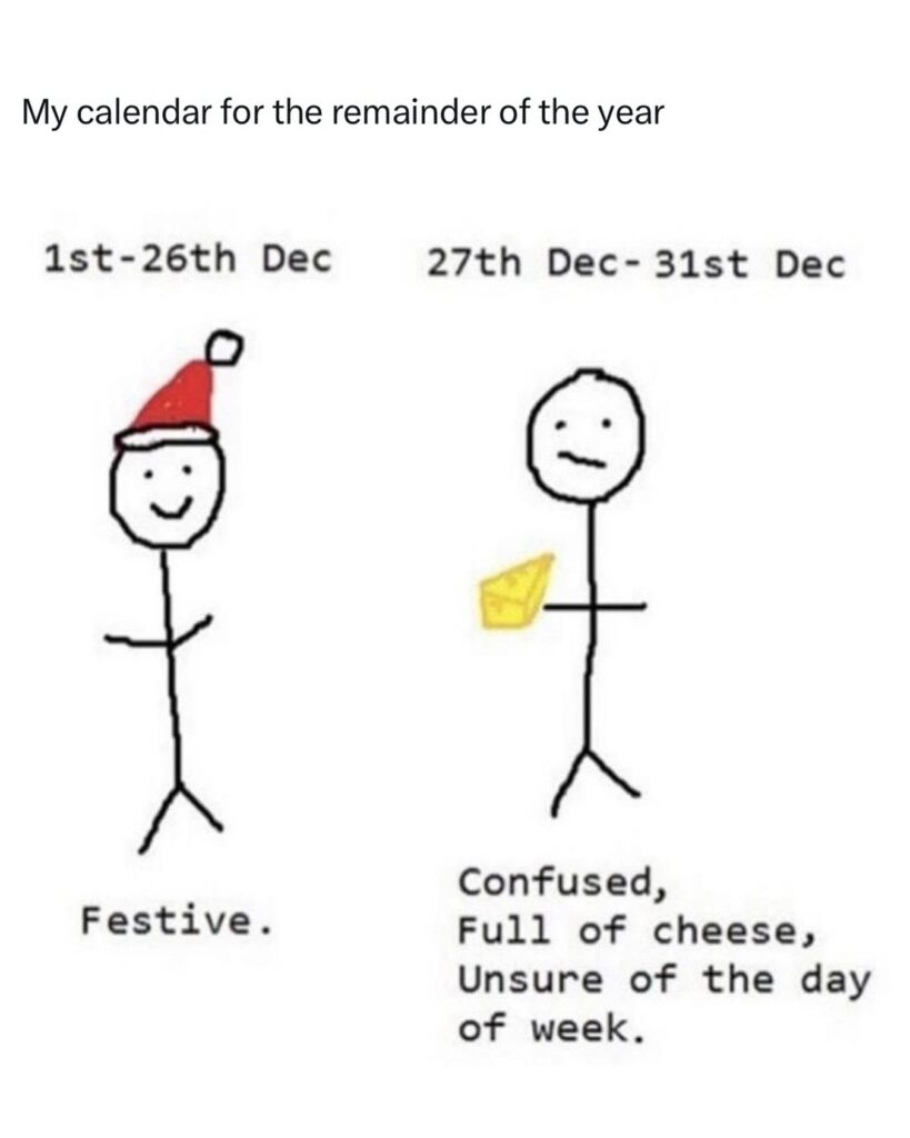 The Christmas and New Year’s blur