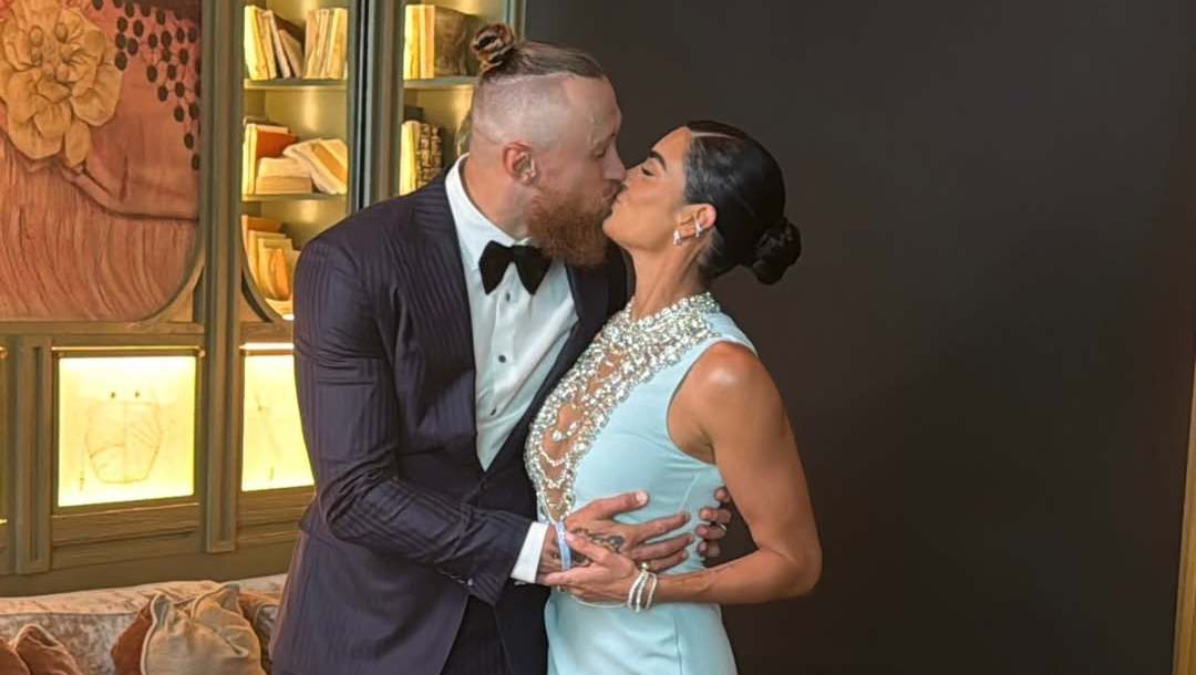 George Kittle and Wife Send Message to Taylor and Travis After MSG Wedding