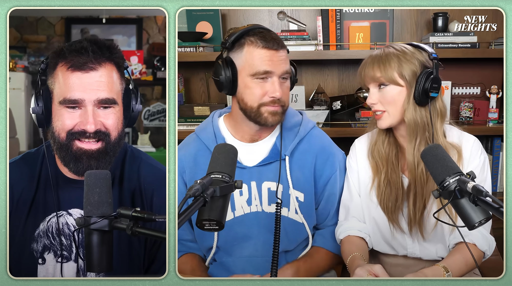 Jason Kelce Wants Easter Egg Answers From Taylor Swift and Travis Kelce