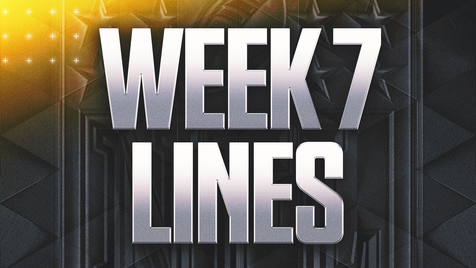 2025 NFL Odds Week 7: Lines, Spreads for all 15 Games