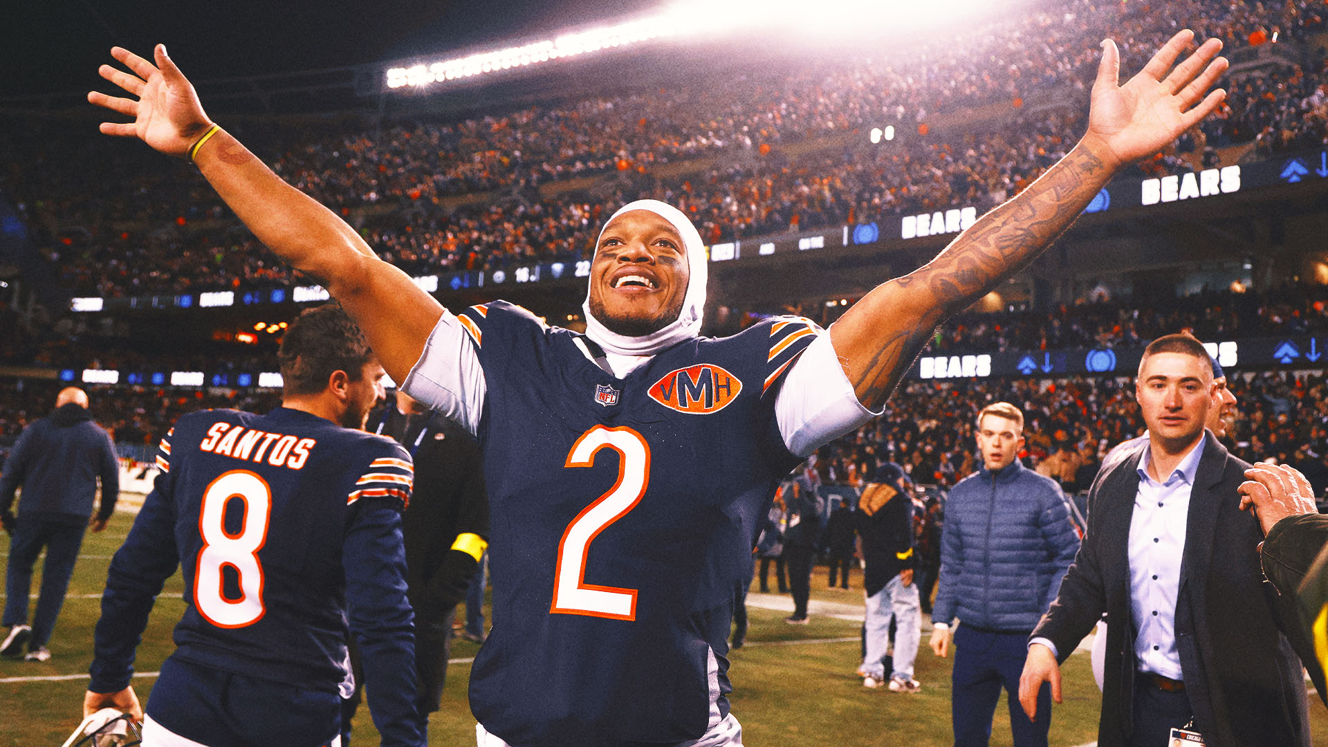 DJ Moore After Game-Winning TD vs. Green Bay: 'F the Packers Always'