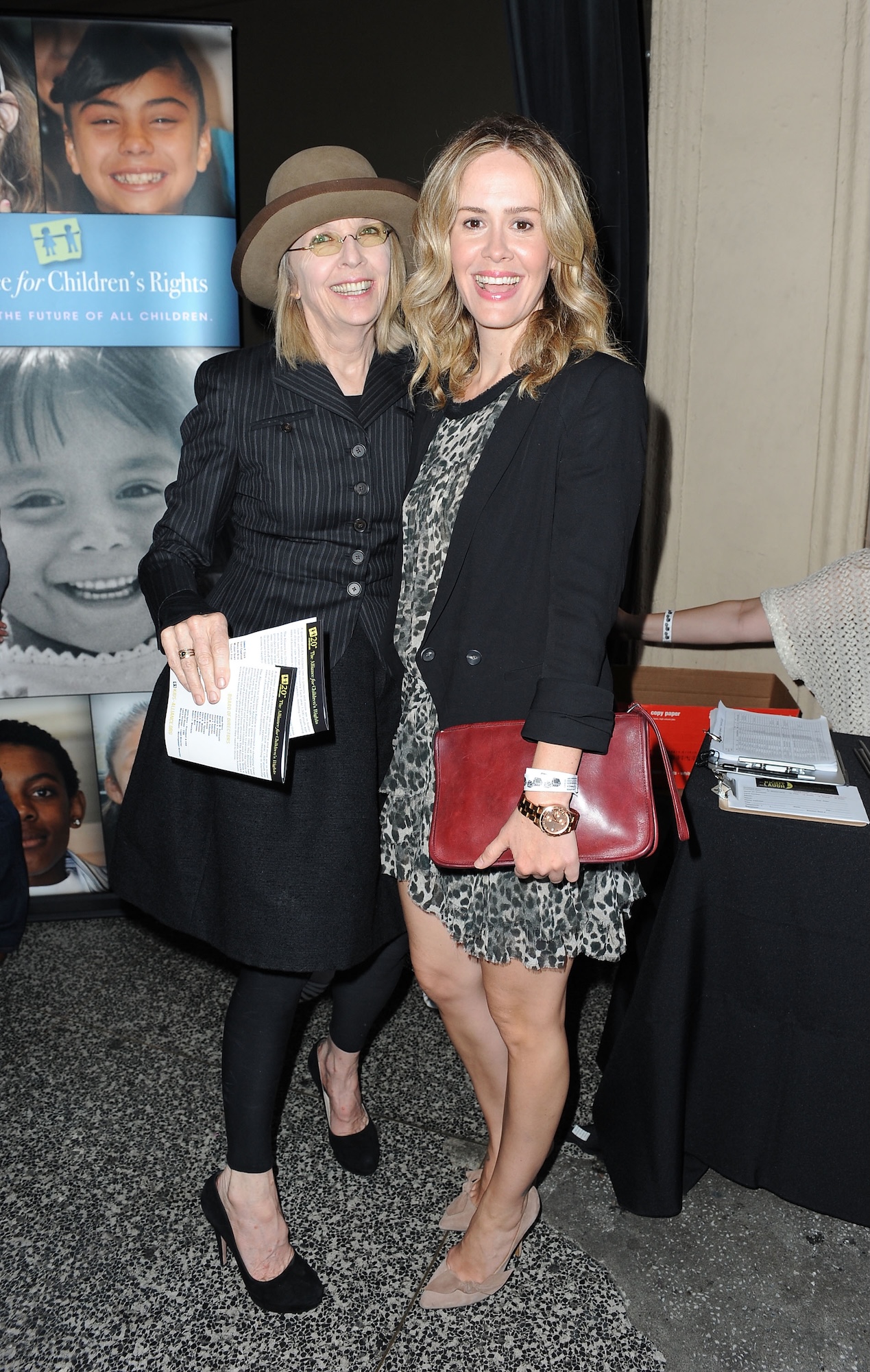 Sarah Paulson Gets Teary Over 'Dear Friend' Diane Keaton on Red Carpet