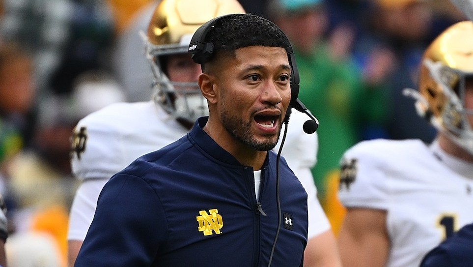 Notre Dame’s Marcus Freeman Accused of Battery, School Says Claims ‘Unfounded’