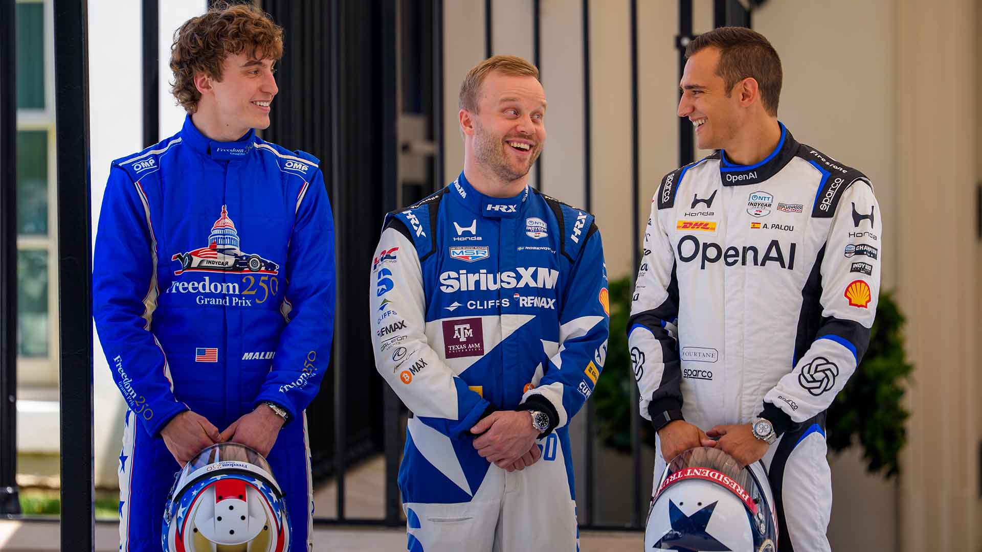 INDYCAR Makes A Pit Stop At The White House Ahead Of Freedom 250