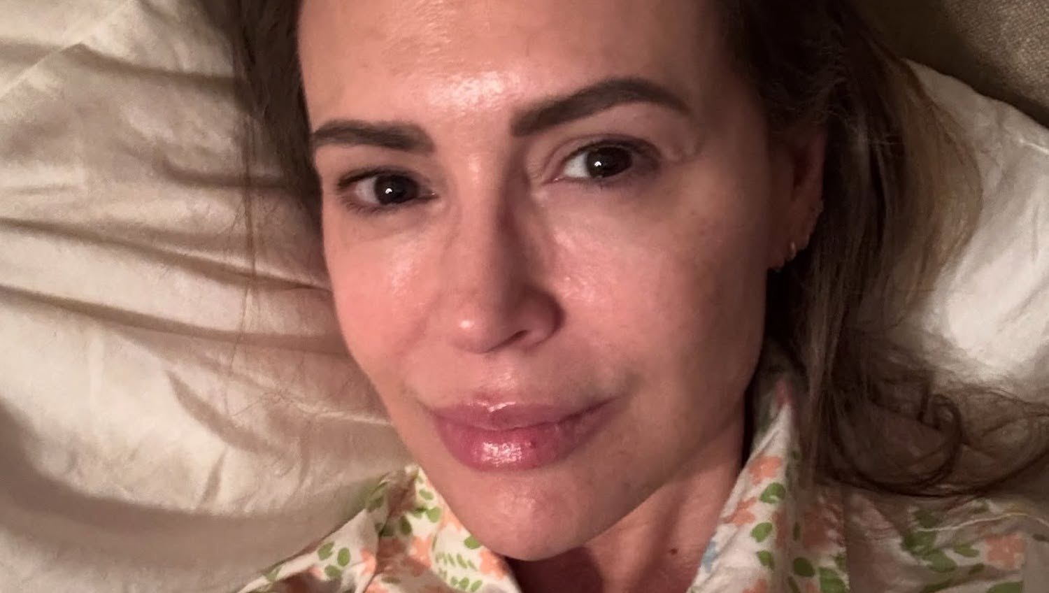Alyssa Milano Shares Makeup-Free Selfie for 53rd Birthday: 'No Filter'