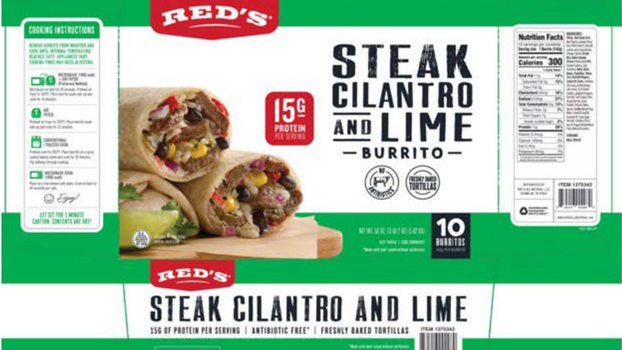 Frozen burritos sold at Costco prompt public health alert over undeclared allergen