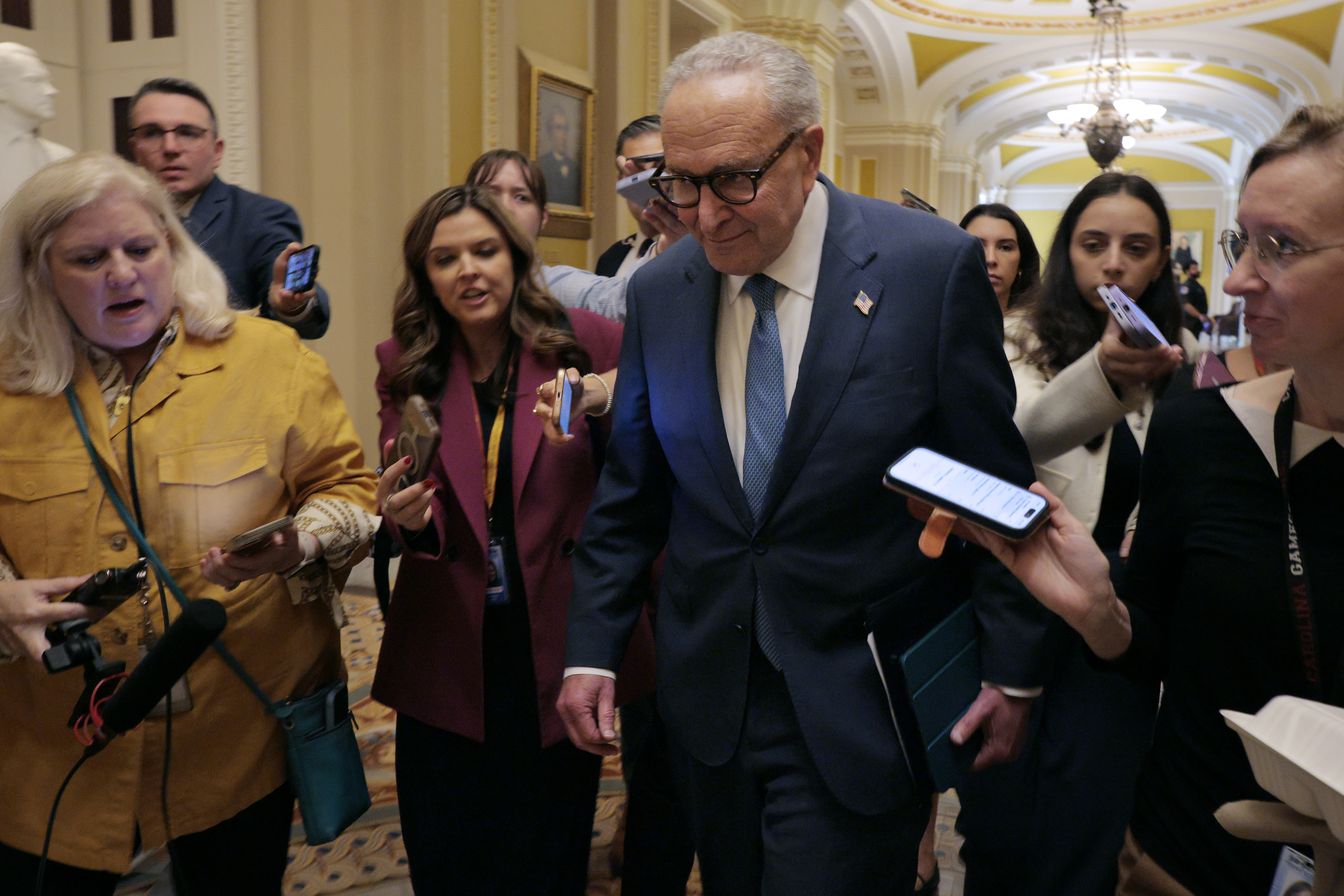 Democrats’ shutdown strategy hinges on a risky bet