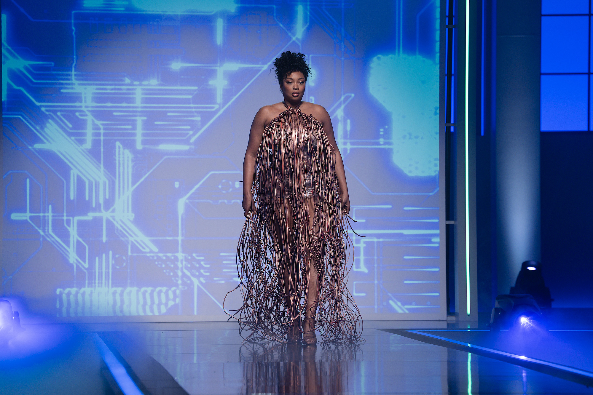 'Project Runway' Curve Model Claps Back at Criticism for Addressing Drama