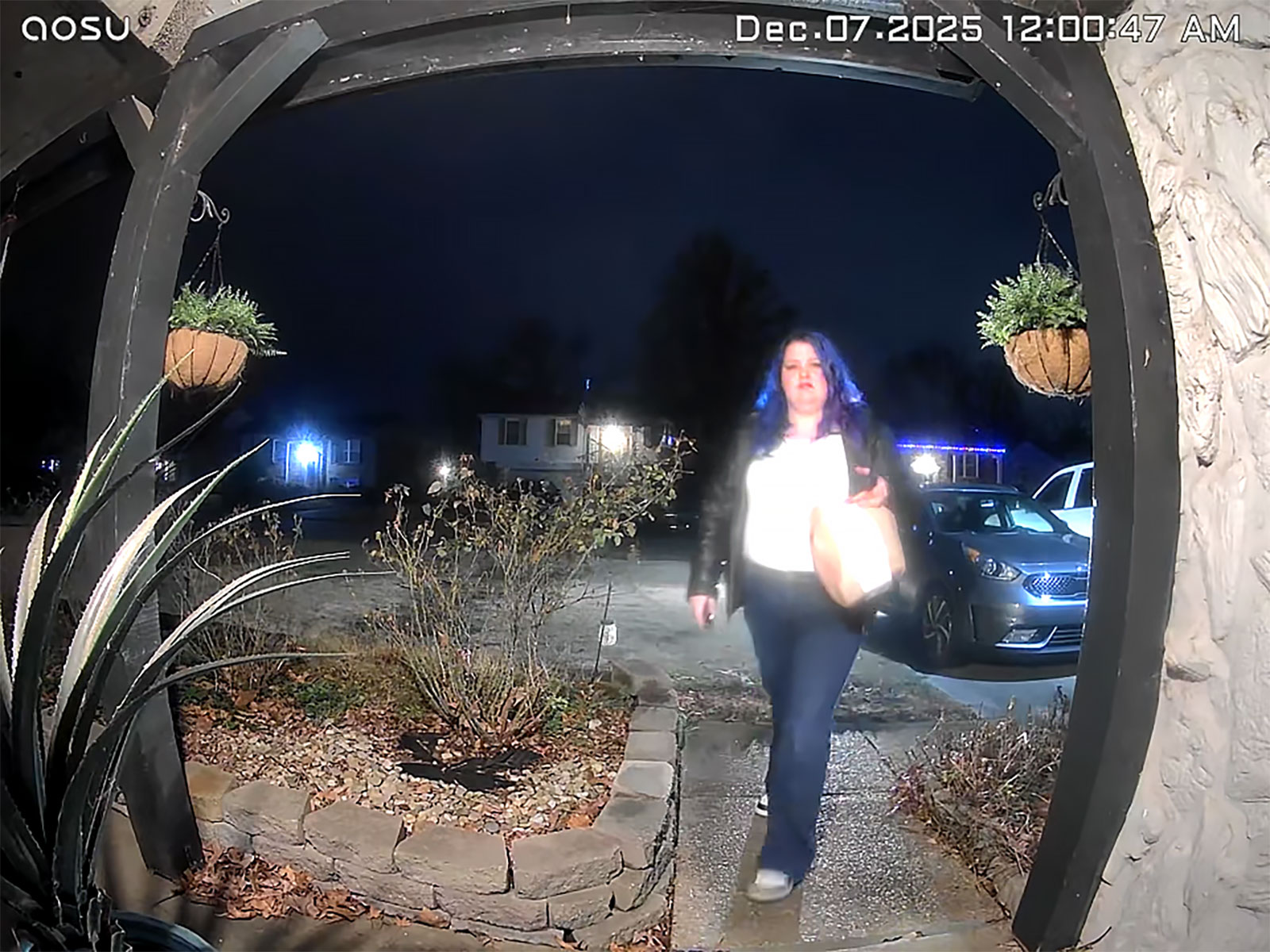 Camera Catches DoorDasher Spraying Order with Chemicals