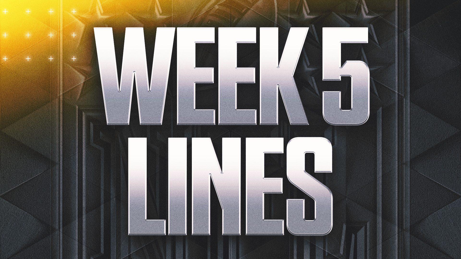 2025 NFL Odds Week 5: Lines, Spreads for all 14 Games