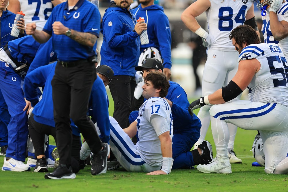 Indianapolis Colts Quarterback Daniel Jones Ruled Out With Achilles Injury