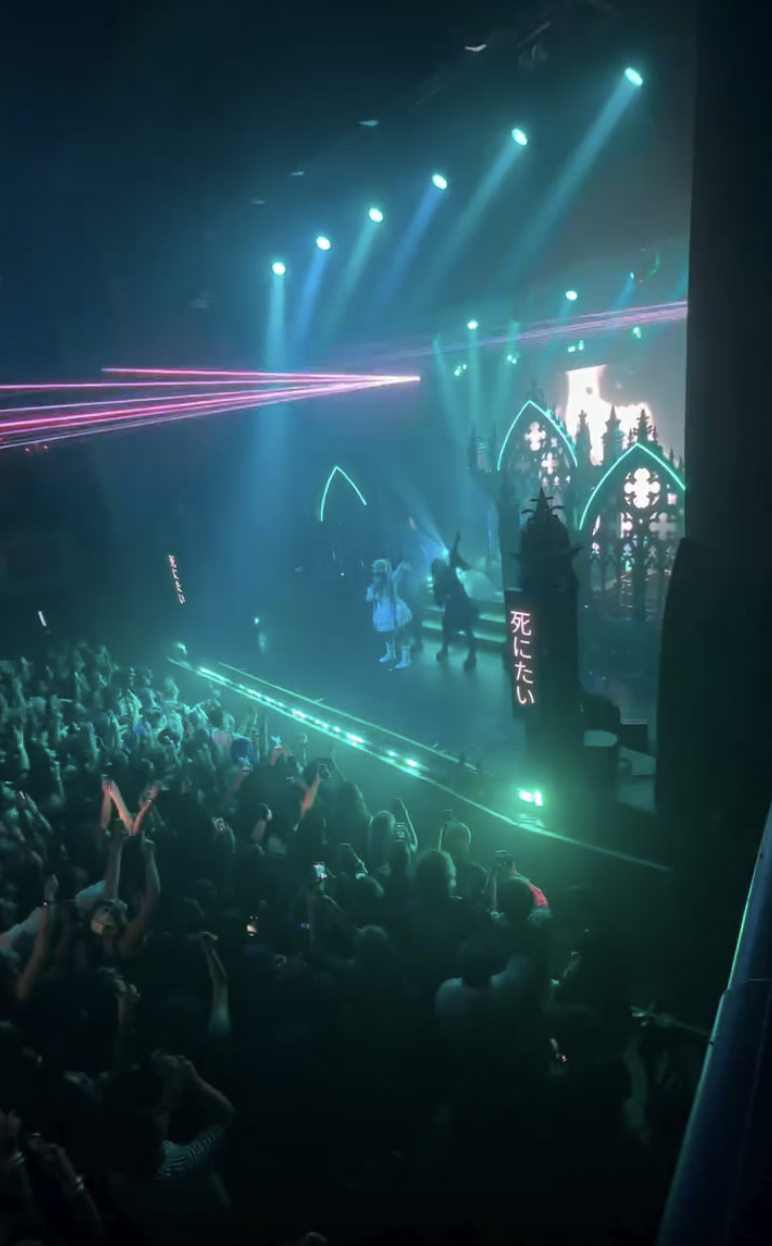 Kim Kardashian and Kanye West Both Support North at Her 1st Solo Concert