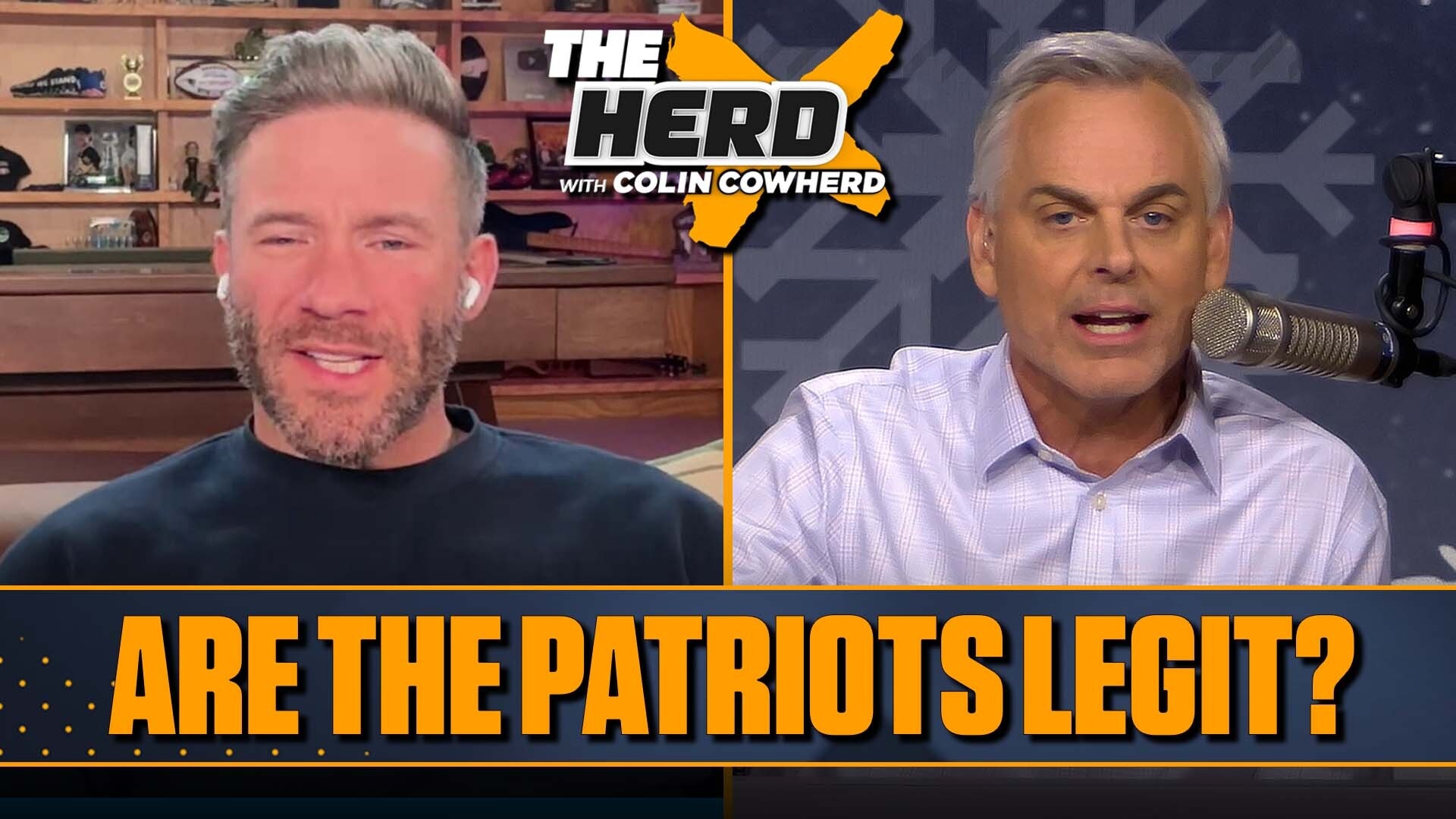 Julian Edelman on the Patriots, George Pickens, Are the Texans a threat? | FULL INTERVIEW | The Herd