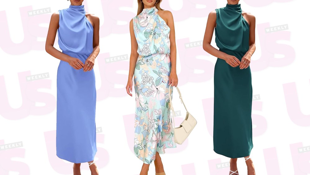 Shoppers Are Obsessed With This 'Very Forgiving' Wedding Guest Dress