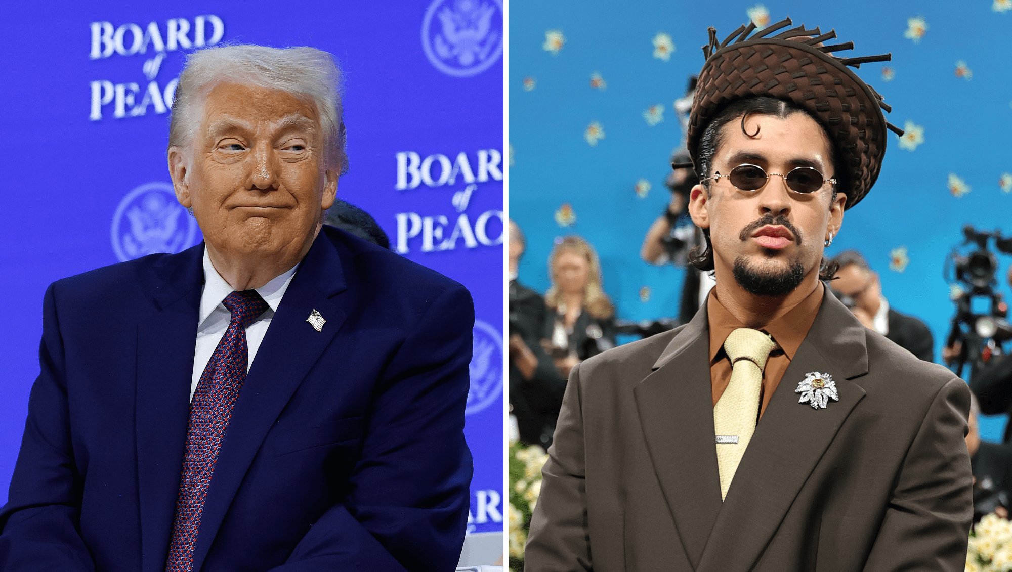 Donald Trump Says He's Skipping Super Bowl While Slamming Bad Bunny, Green Day