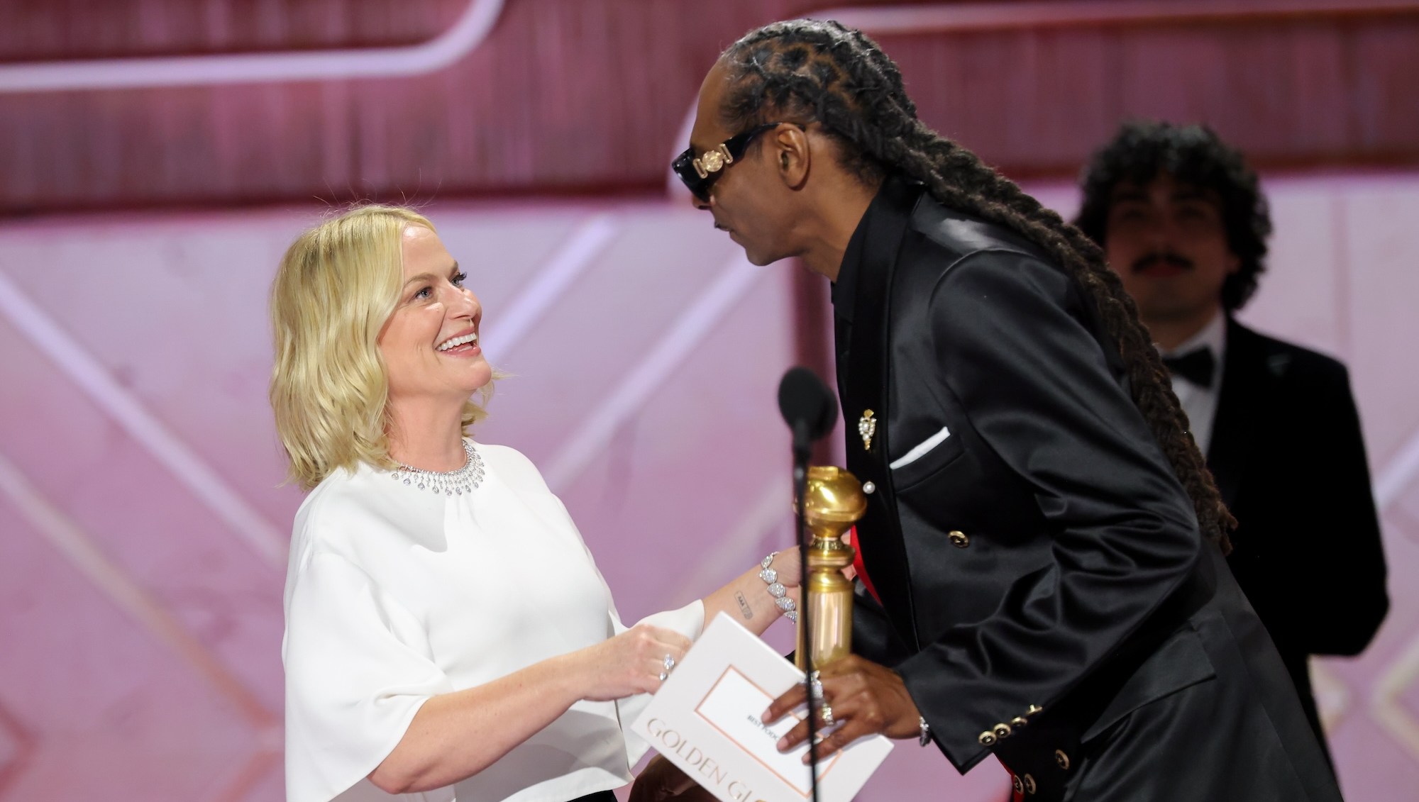 Golden Globes Most Memorable Moments: Amy Poehler’s Podcast Win and More