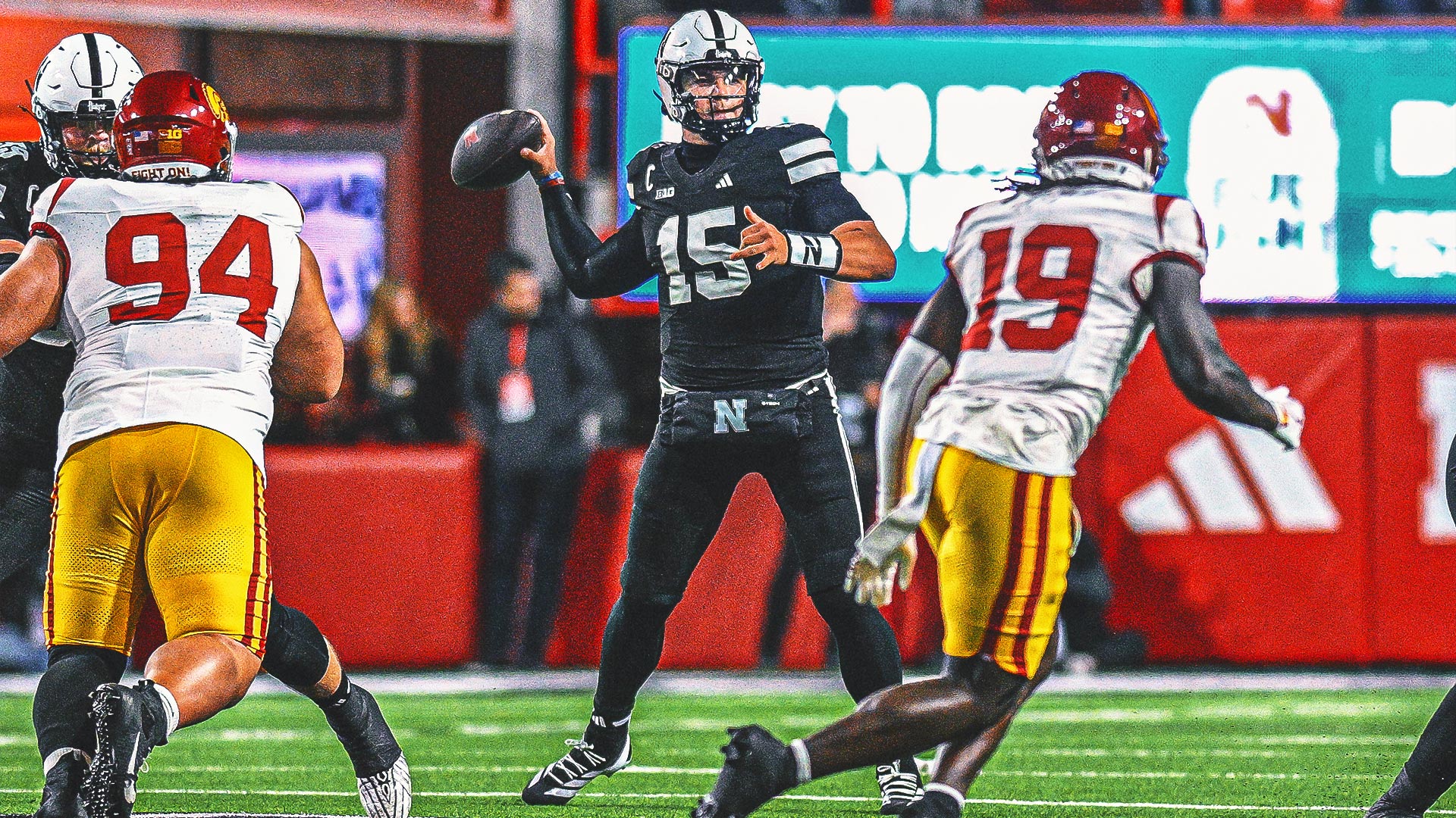 No. 23 USC Downs Nebraska as Cornhuskers Lose QB Dylan Raiola to Injury