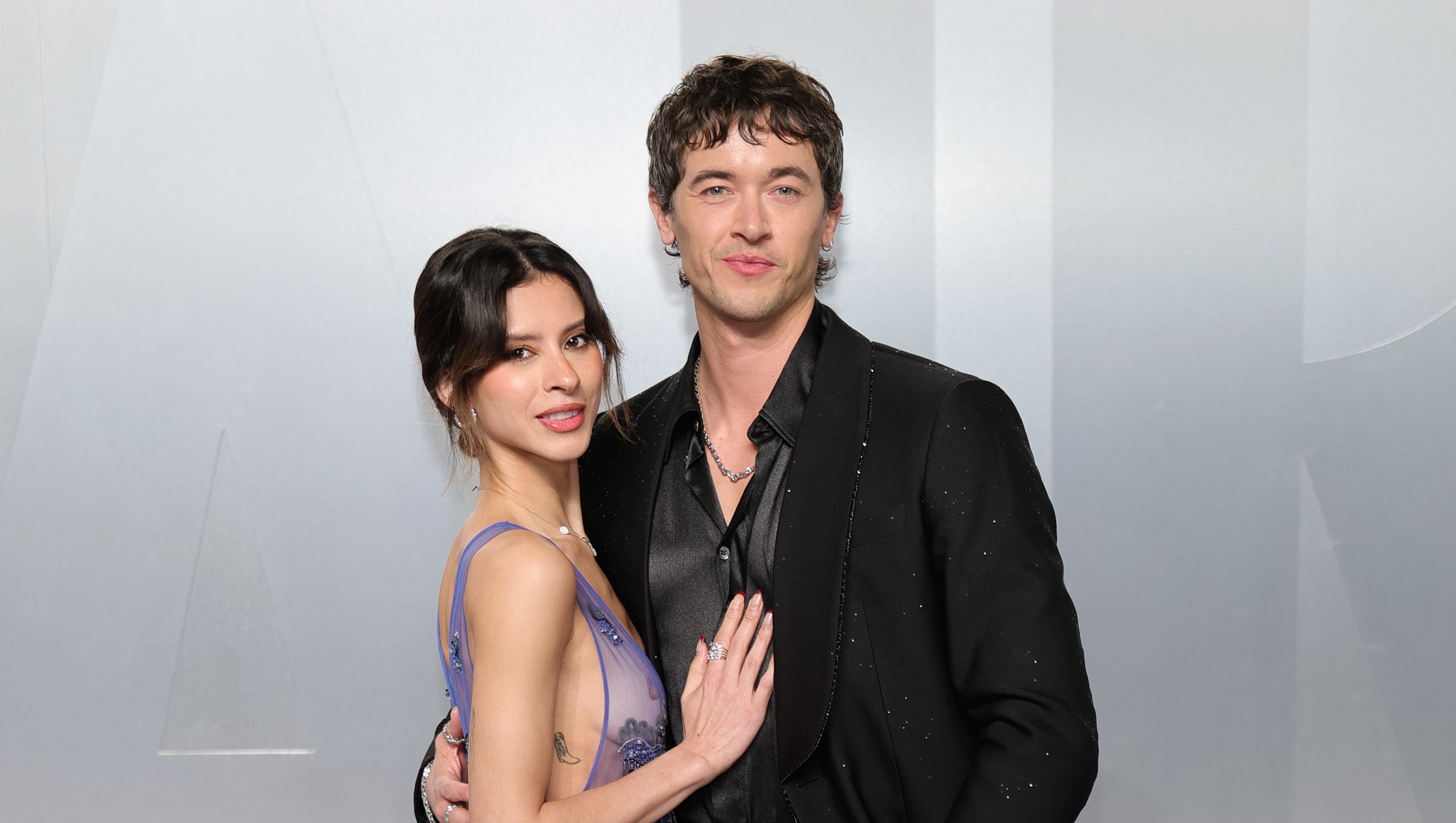 Tom Blyth Defends Girlfriend After Her Naked Dress Is Called 'Vulgar'