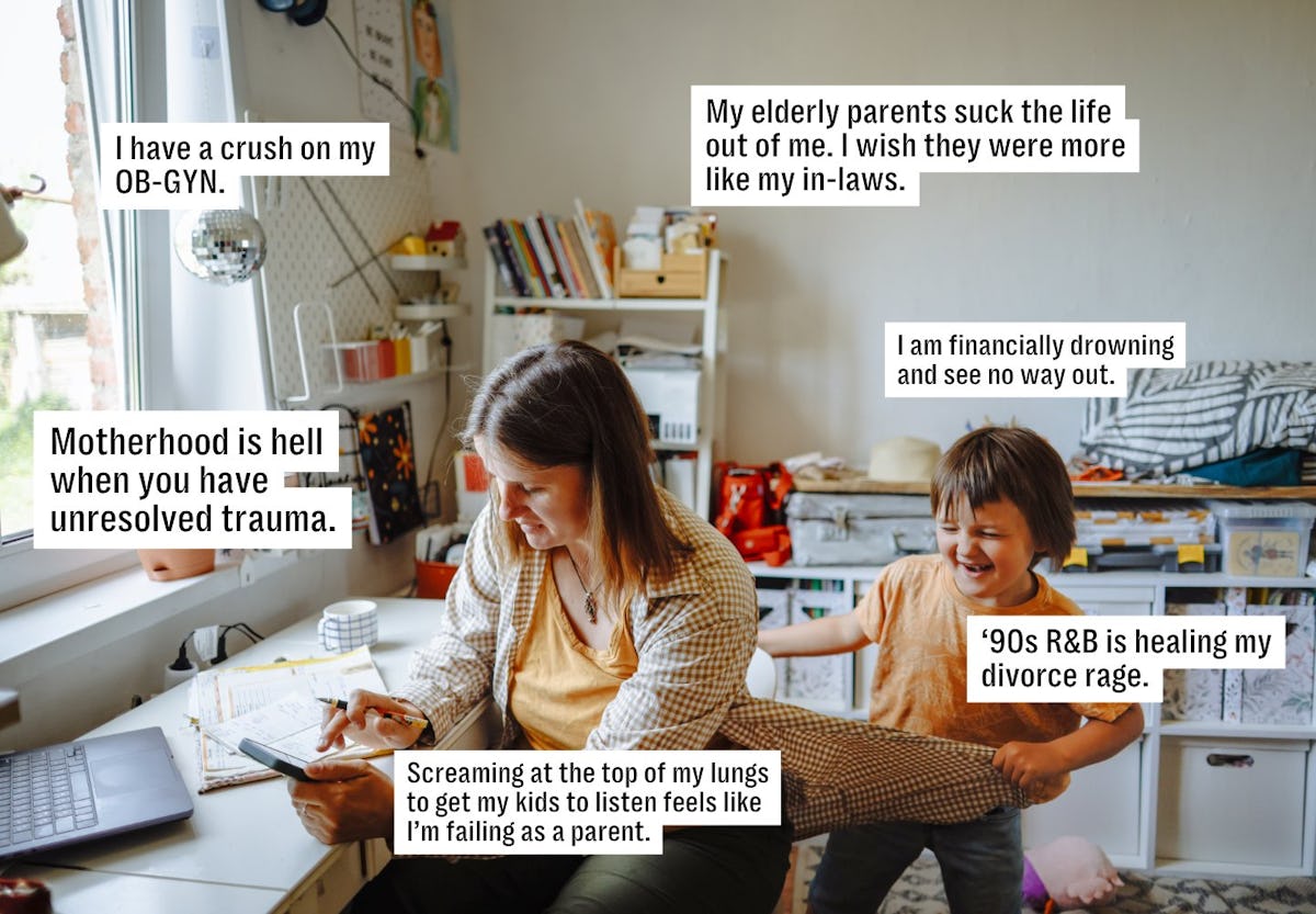 “I Want A Divorce But It’s So Much Easier To Let Him Stay” &amp; 46 Other Mom Confessions