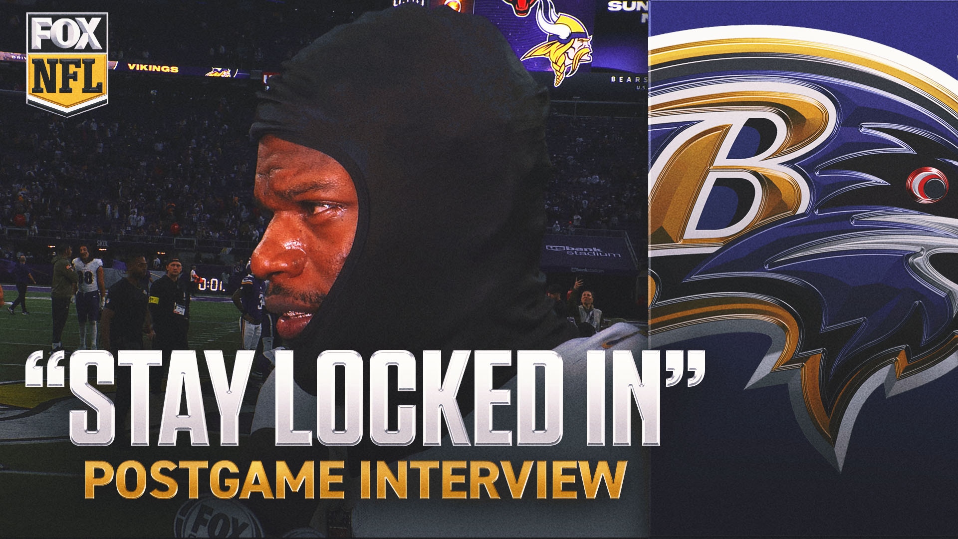 'Shout out to all phases' 💪🏻 Lamar Jackson on Ravens complete game in win over Vikings