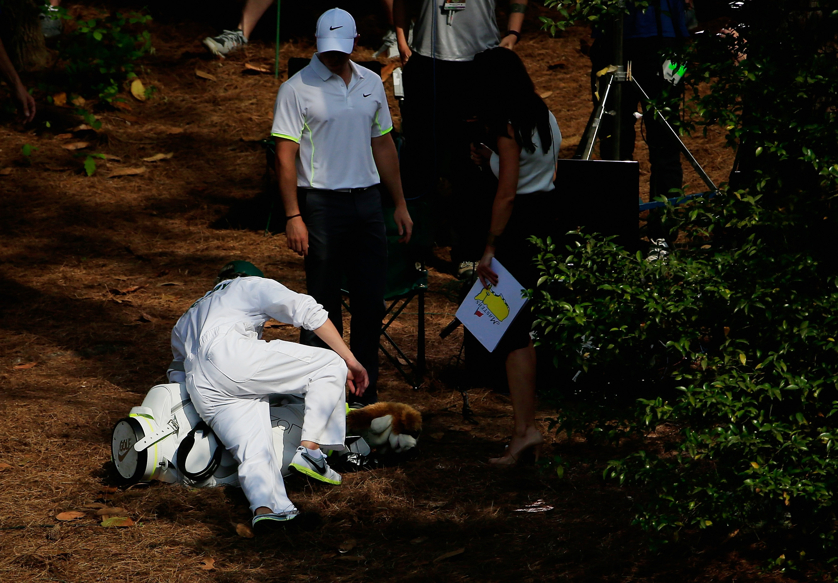 Remember When Niall Horan Caddied for Rory McIlroy — and Fell on Live TV?