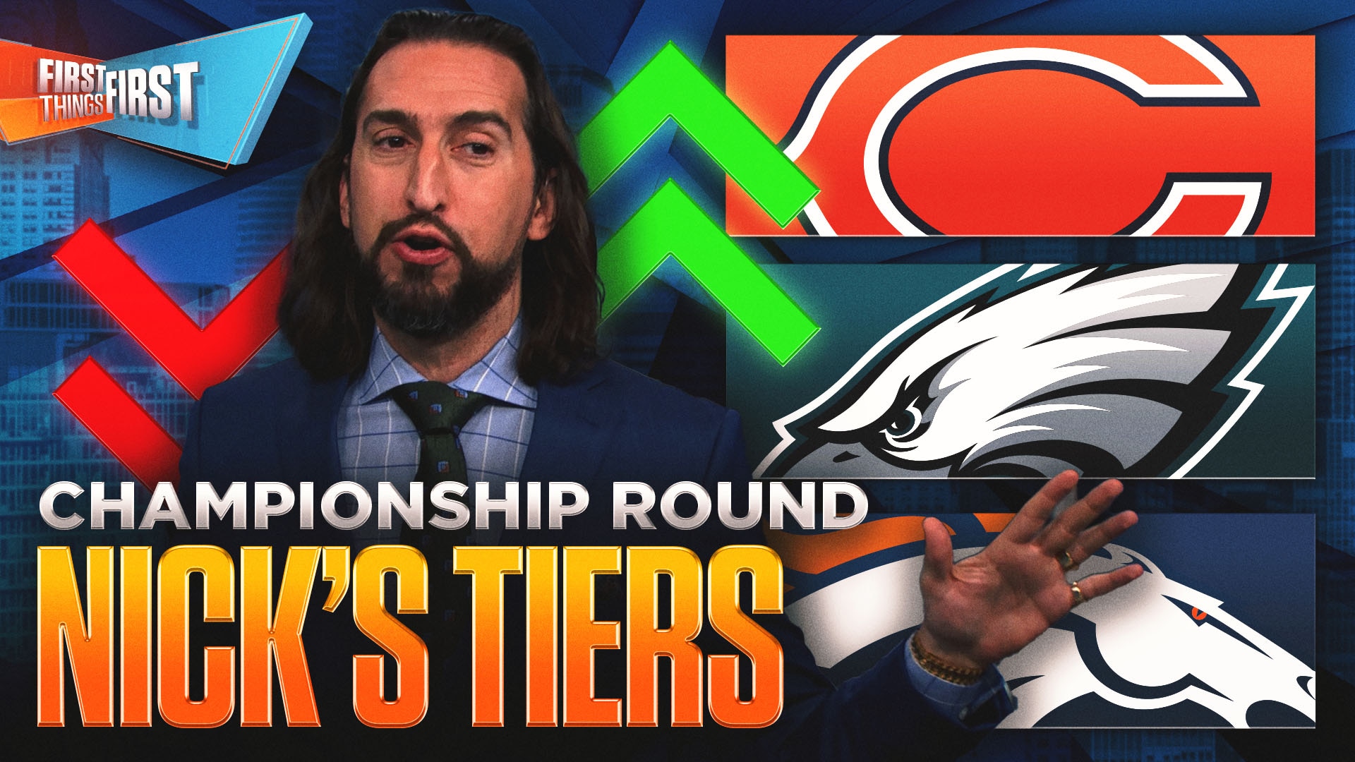Broncos-Patriots is Bronze Medal Game, Eagles peaked 👀 vibes are up for Bears despite loss | First Things First