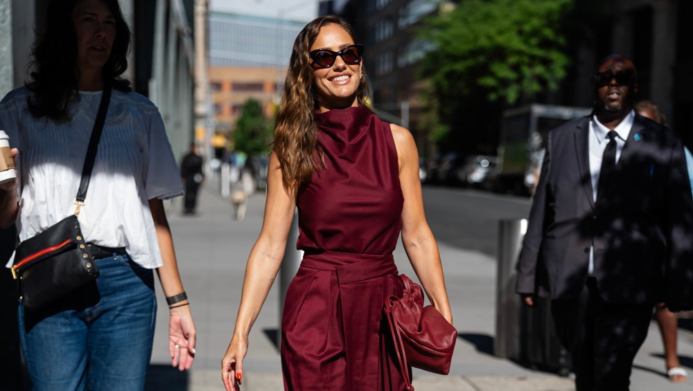 Minka Kelly's Trendy Burgundy Bag Cost $3,150 — Get the Look for $20