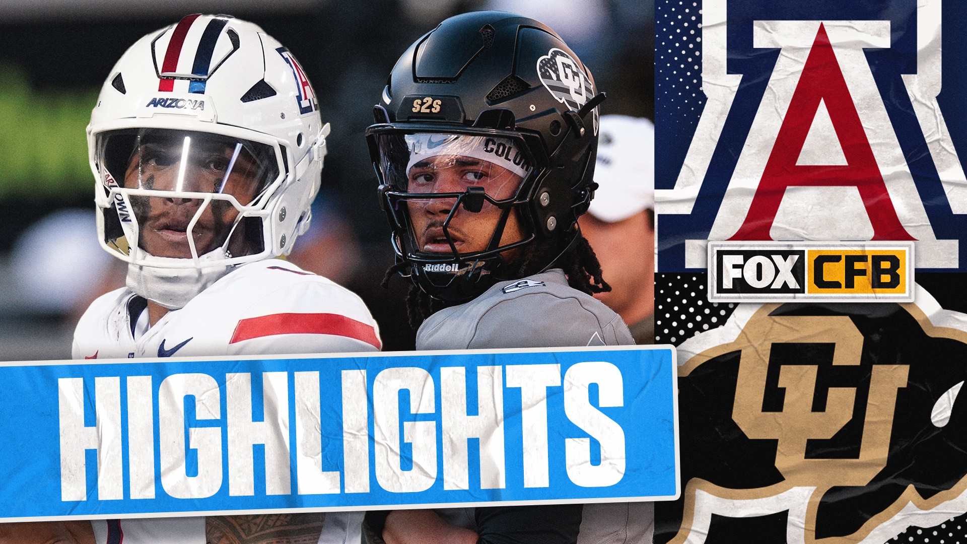Arizona Wildcats vs. Colorado Buffaloes Highlights | FOX College Football
