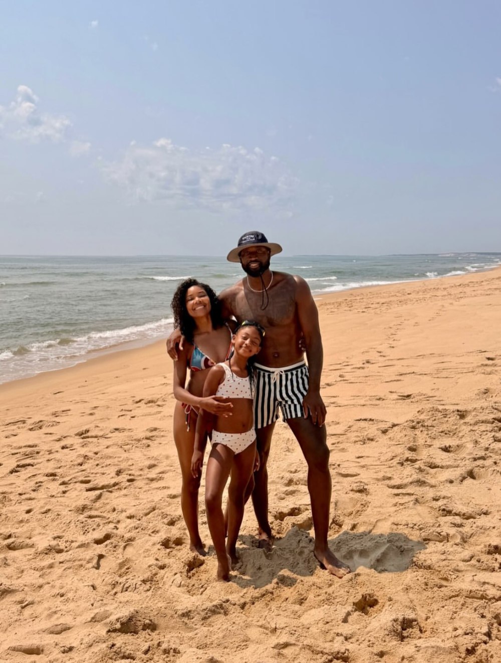 Gabrielle Union, 53, Shows Off Her Rock Hard Abs in a Blue Bikini