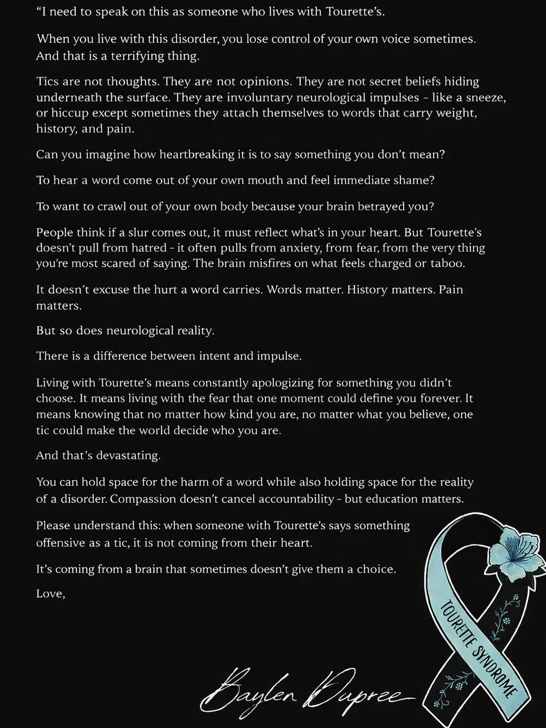 Baylen Dupree Defends John Davidson After BAFTAs Racial Slur Controversy