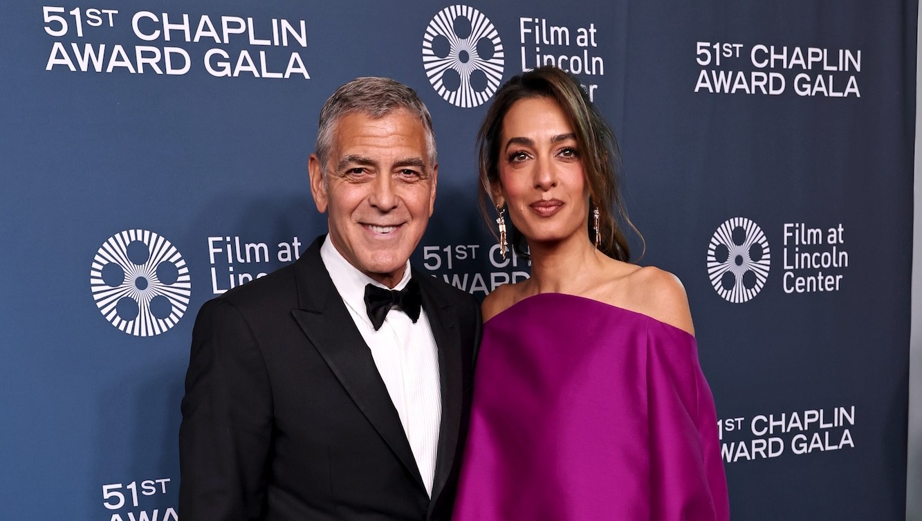 George and Amal Clooney Enjoy Rare Outing With Their Kids at Charity Event