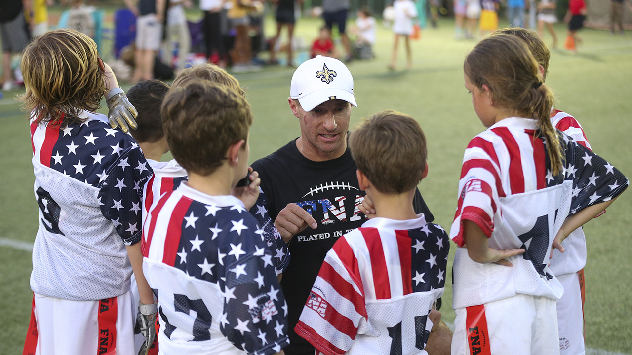 NFL legend Drew Brees announces major flag football partnership with Unrivaled Sports