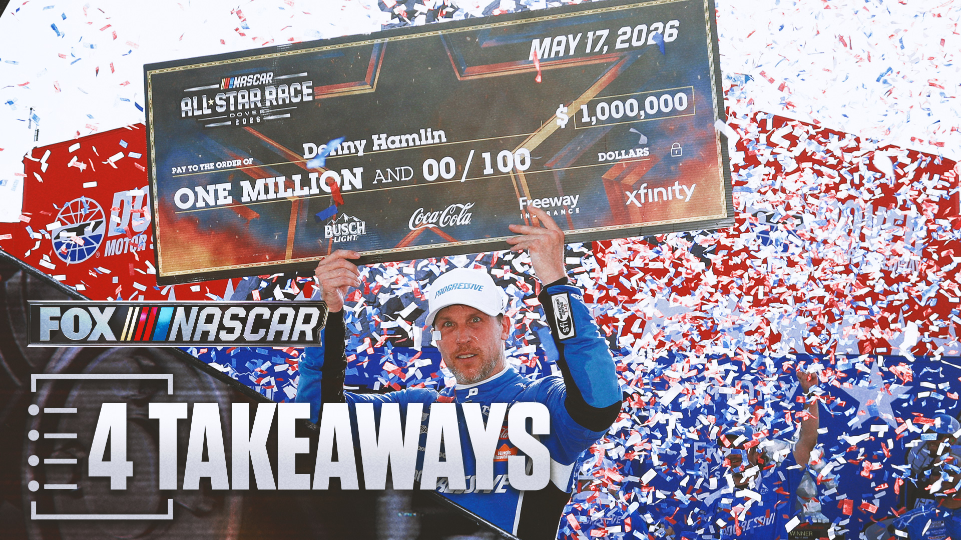 4 Takeaways From Denny Hamlin's All-Star Win At Dover