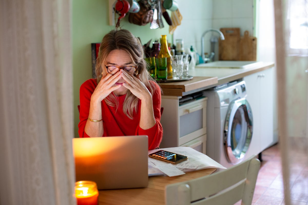 What Is "Financial Avoidance"? Experts Say Stress &amp; Shame Play A Big Role