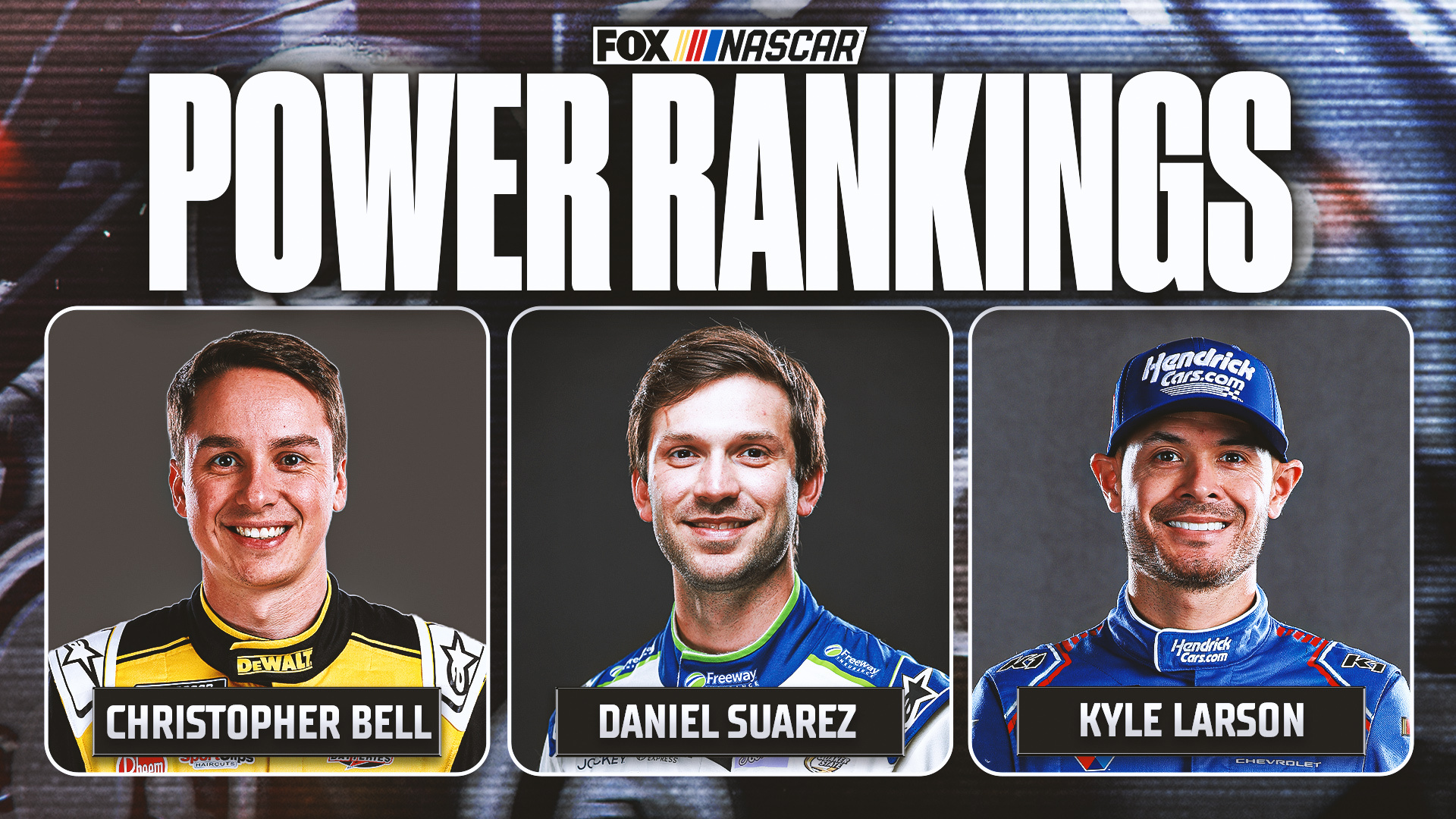 NASCAR Power Rankings: Daniel Suarez, Christopher Bell Surge