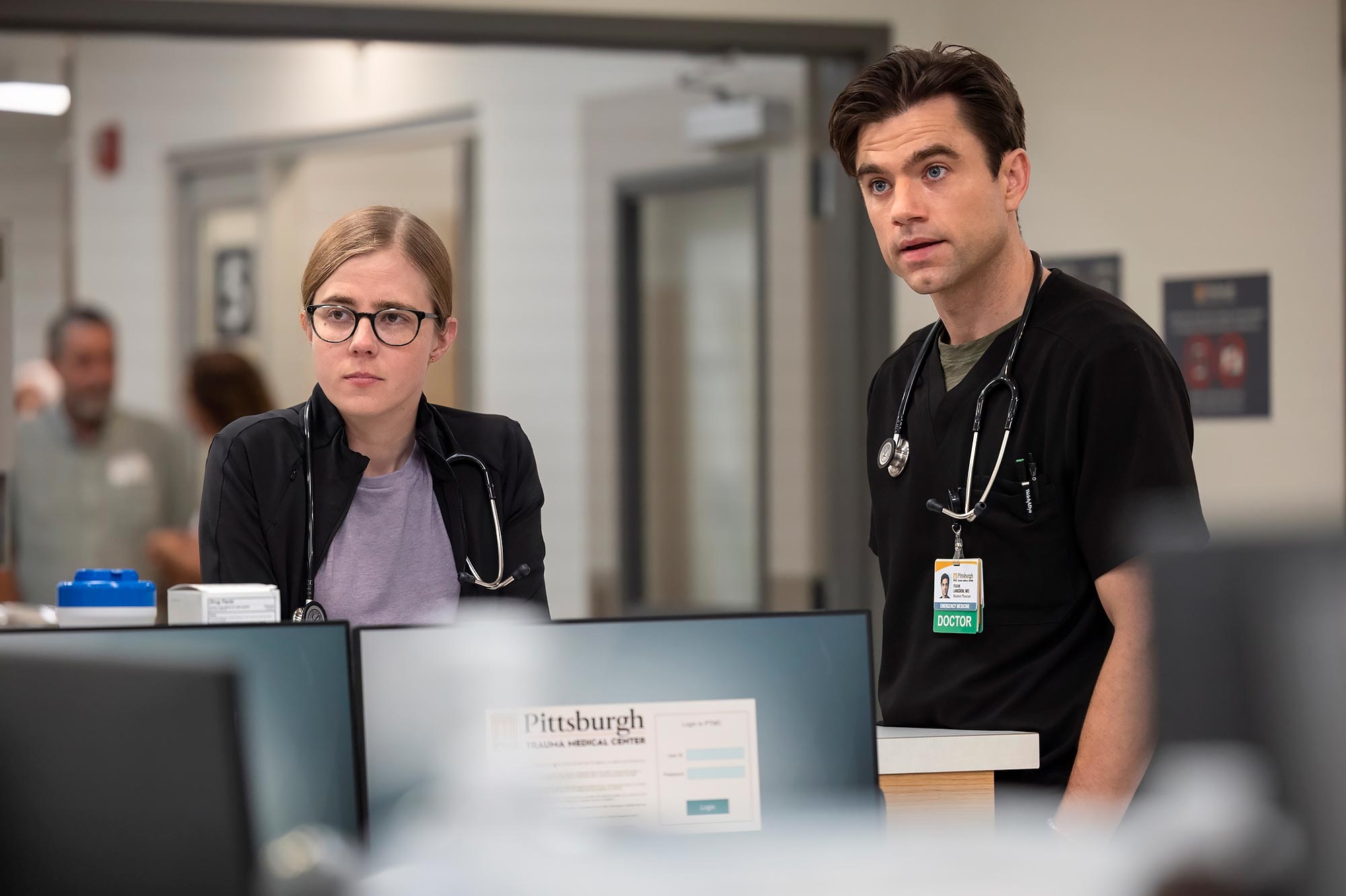The Pitt's Noah Wyle Shuts Down Possible Langdon and Mel Romance