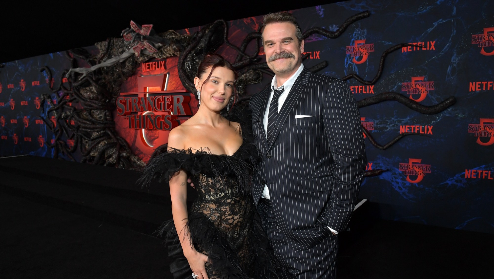 David Harbour Teases New Show With Millie Bobby Brown After Bullying Rumors